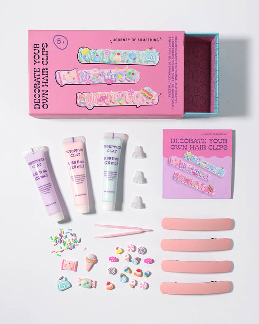 Decorate Your Own Hair Clips