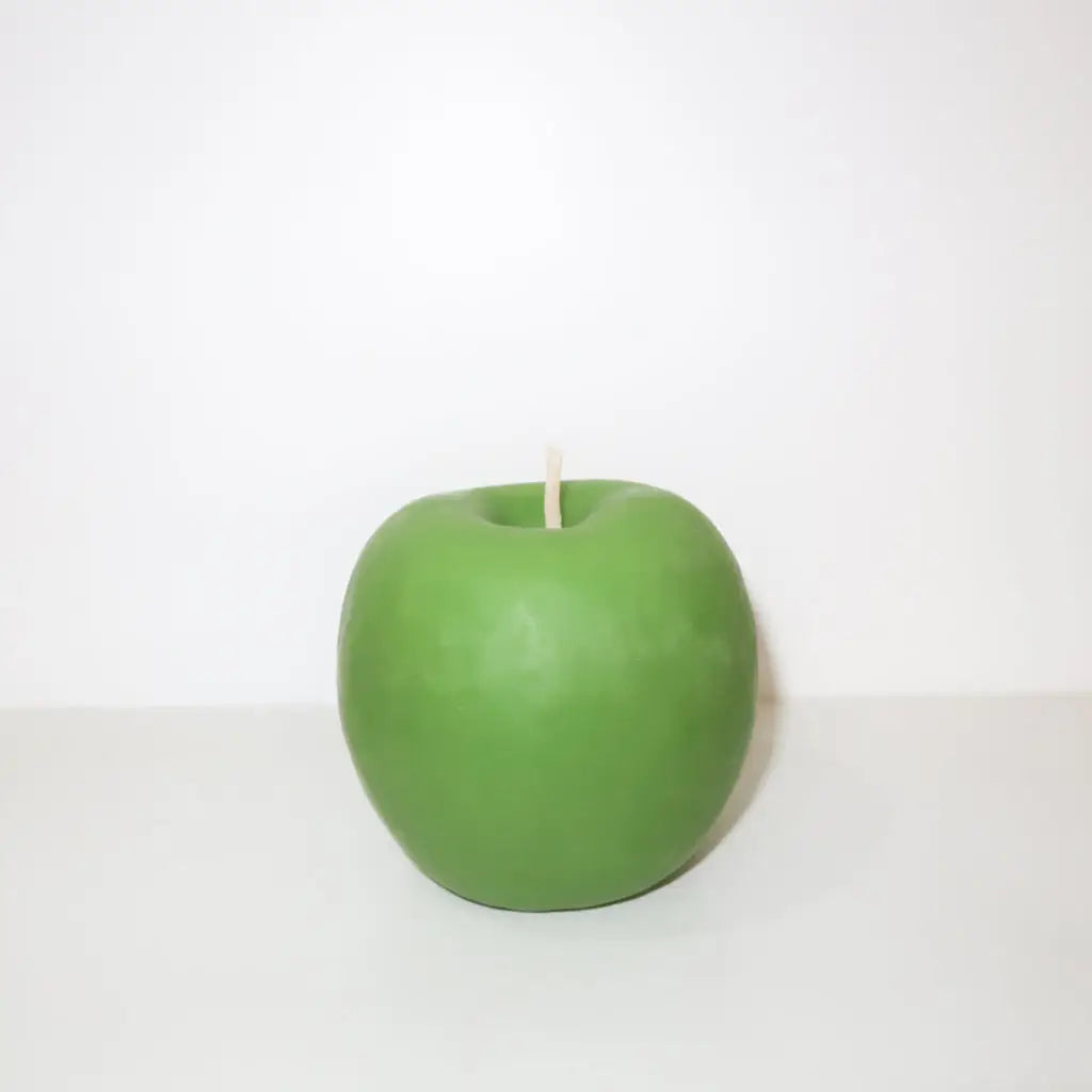 Large Apple Candle