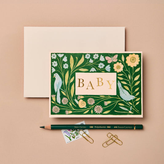 Springtime 'Baby' Card