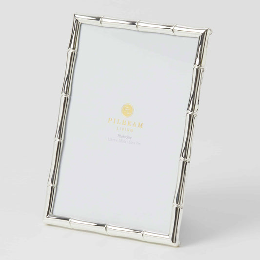 Bambury 4x6" Photo Frame, Silver