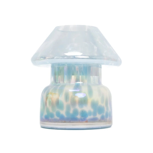 Mushroom Candle Lamp - Blue, Sandalwood & Patchouli