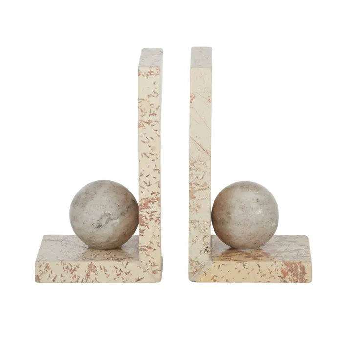 Sita Marble Bookends, set of 2