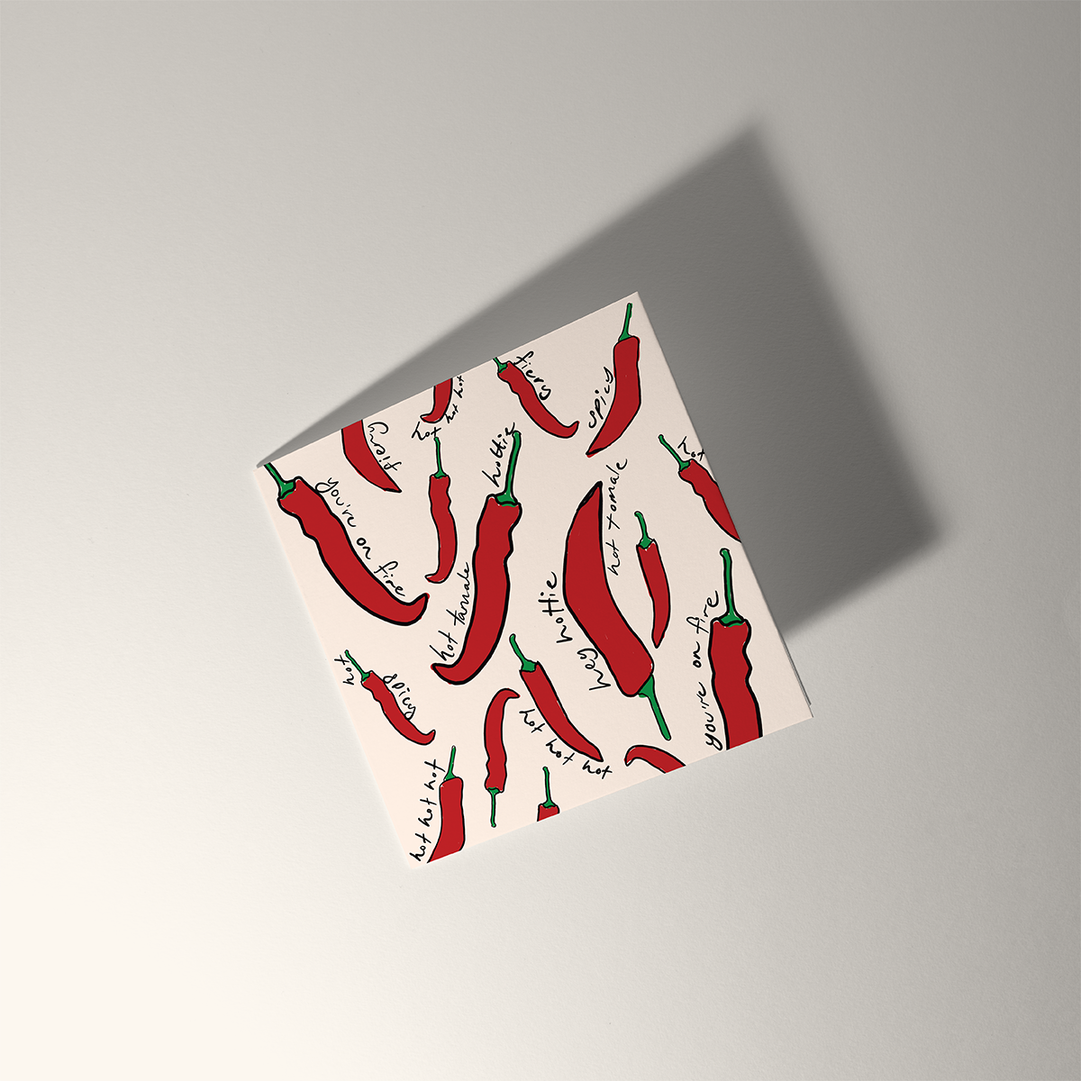 Spicy Chilli Card