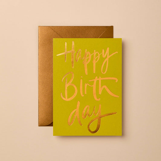 Happy Birthday Card