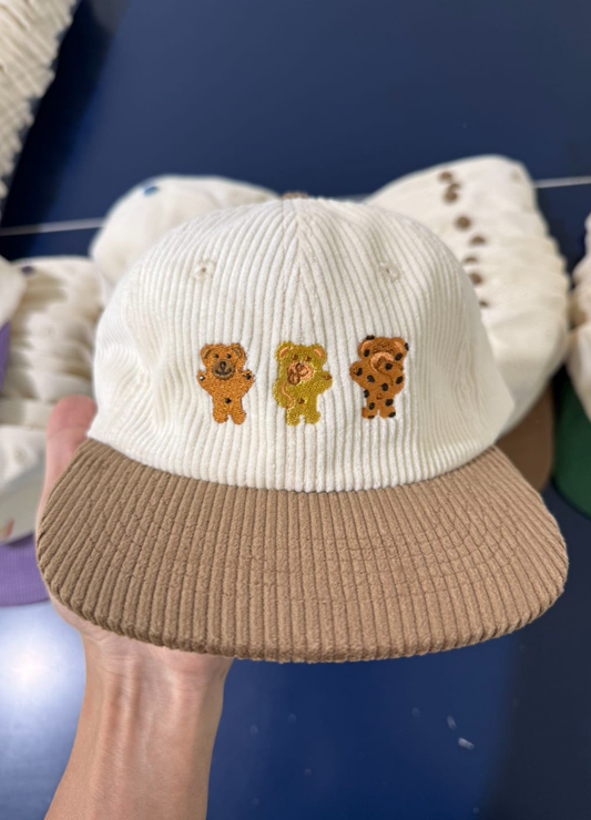 Bikkie cub mini lid - tiny teddies!