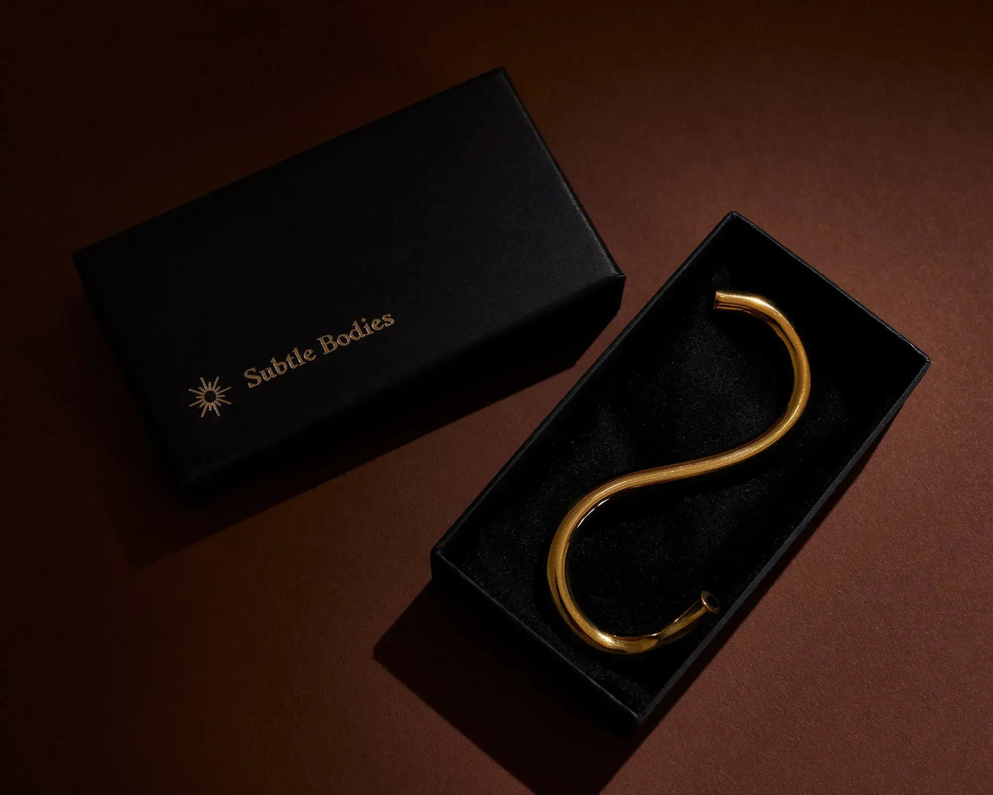 Brass Incense Holder - Wave