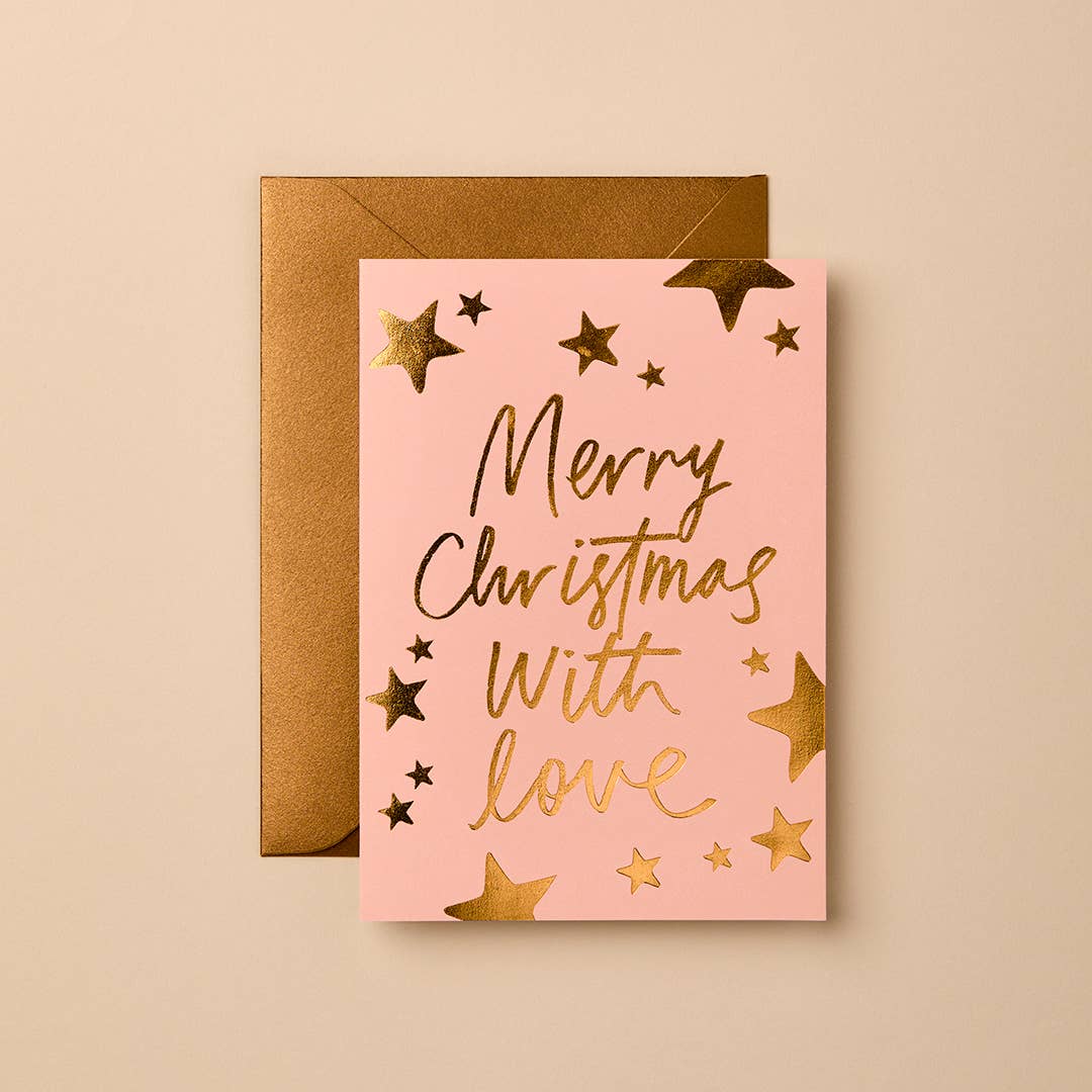 Merry Christmas with Love Card