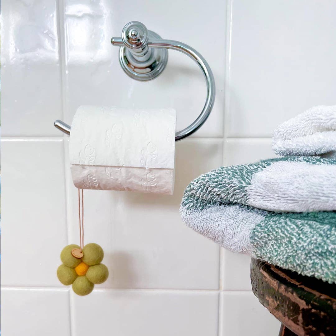 Felt Flower Air Fresheners - Australian Countryside