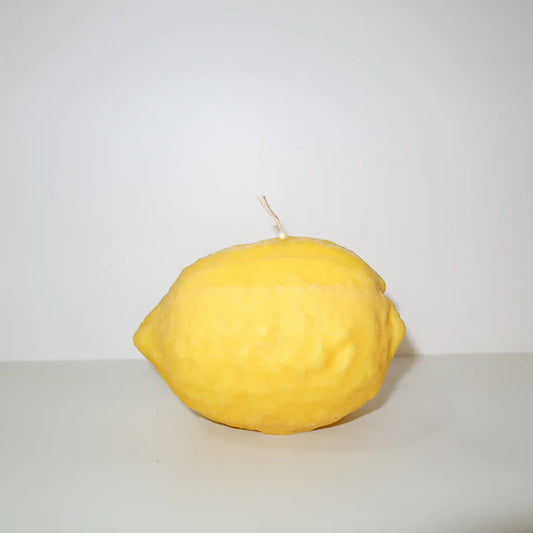 Large Lemon Candle