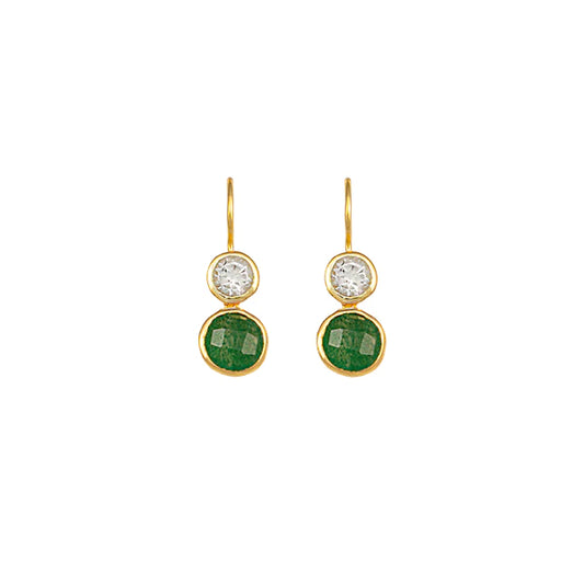 Lilypad Earrings