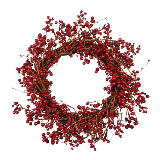 Large Red Robina Berry Wreath