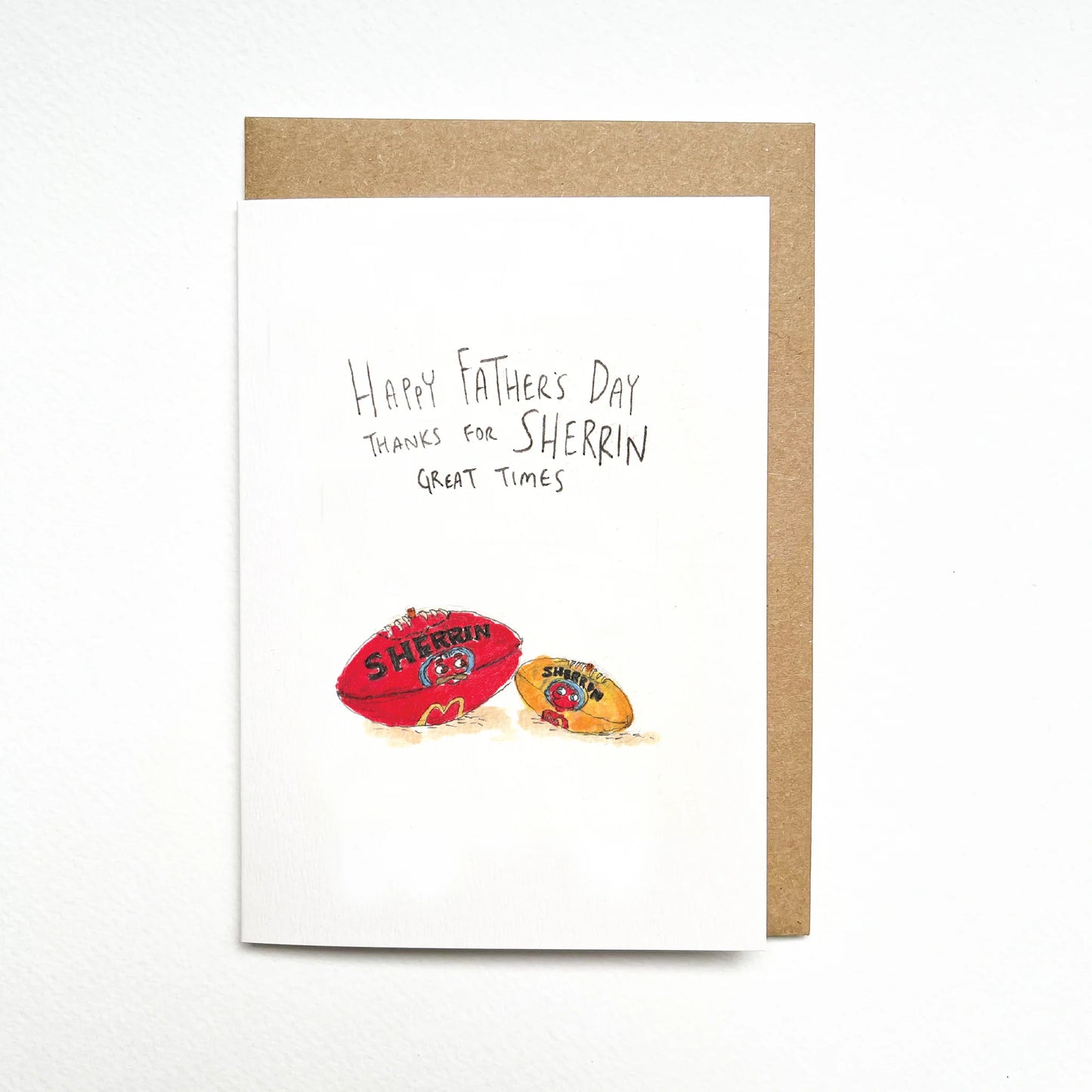 Gift Card - Happy Father's Day, Thanks for Sherrin great times