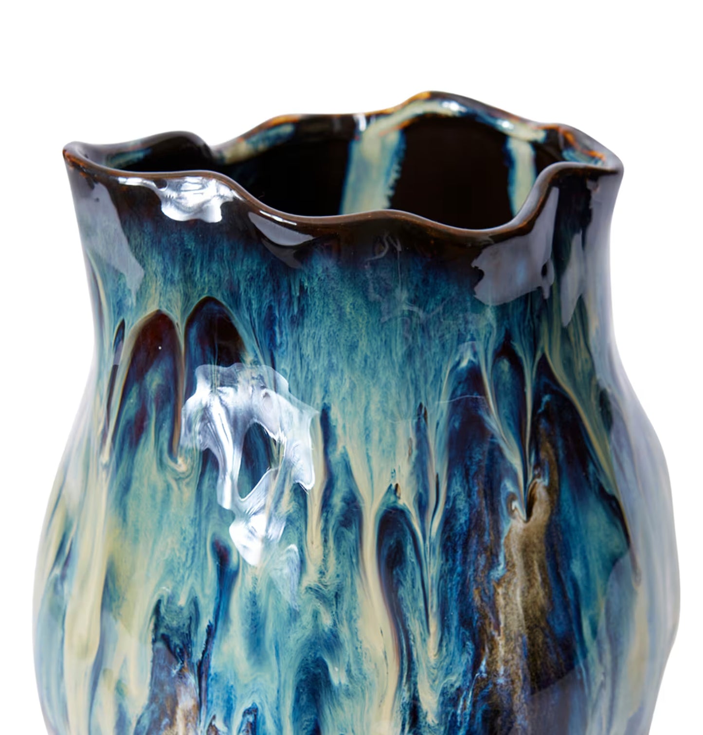 Sueko Vases, Blue
