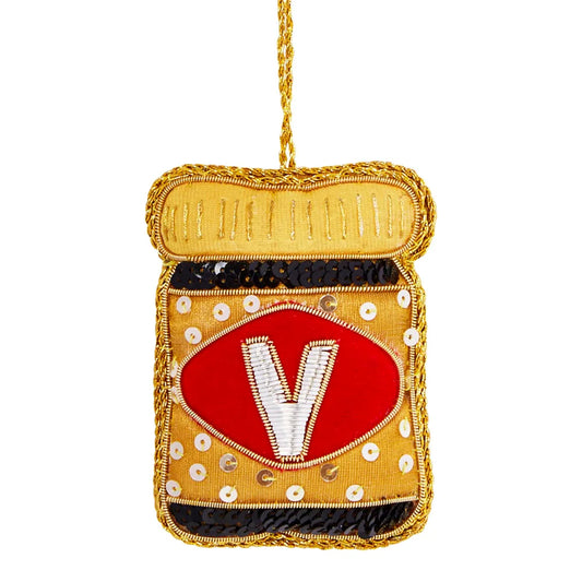 Vegemite Sequin Hanging Decoration