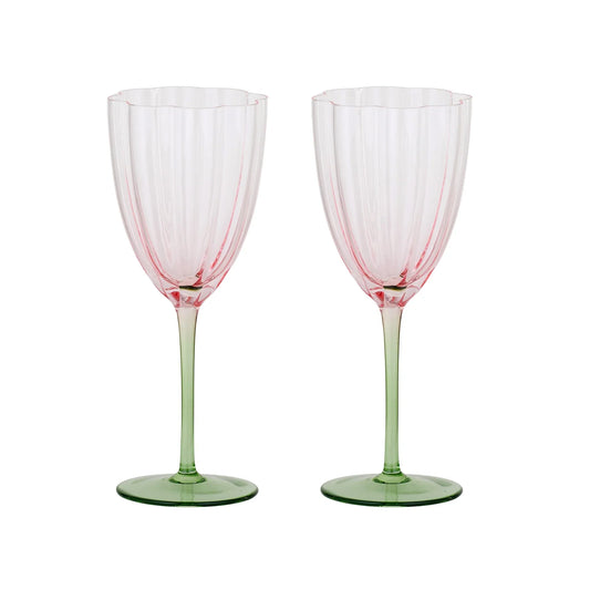 Tulip Wine Glasses Set of 2