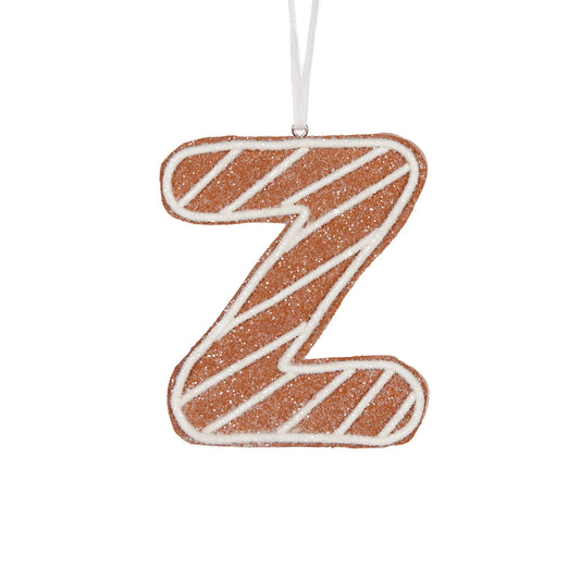 Gingerbread Alphabet Letter Z